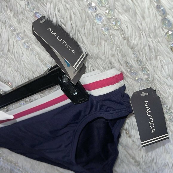 NEW NAUTICA Bikini Swimsuit Bathing Suit LARGE - Picture 11 of 12